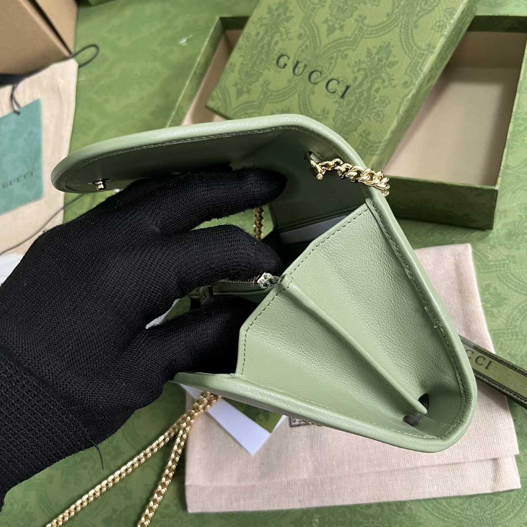Gucci Blondie Medium Chain Wallet(12.5-11-2.5cm) - PerfectKickZ