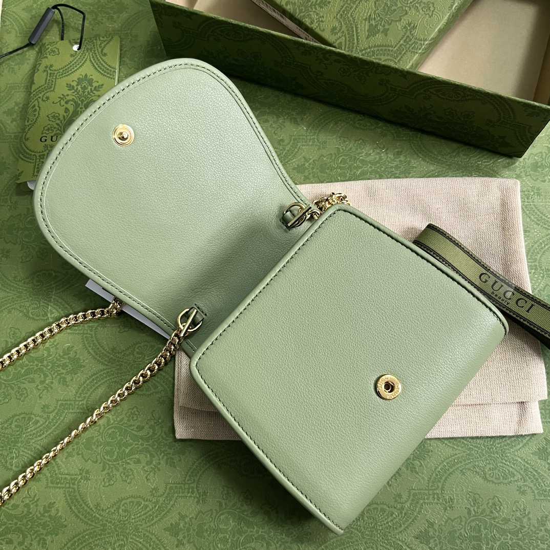 Gucci Blondie Medium Chain Wallet(12.5-11-2.5cm) - PerfectKickZ