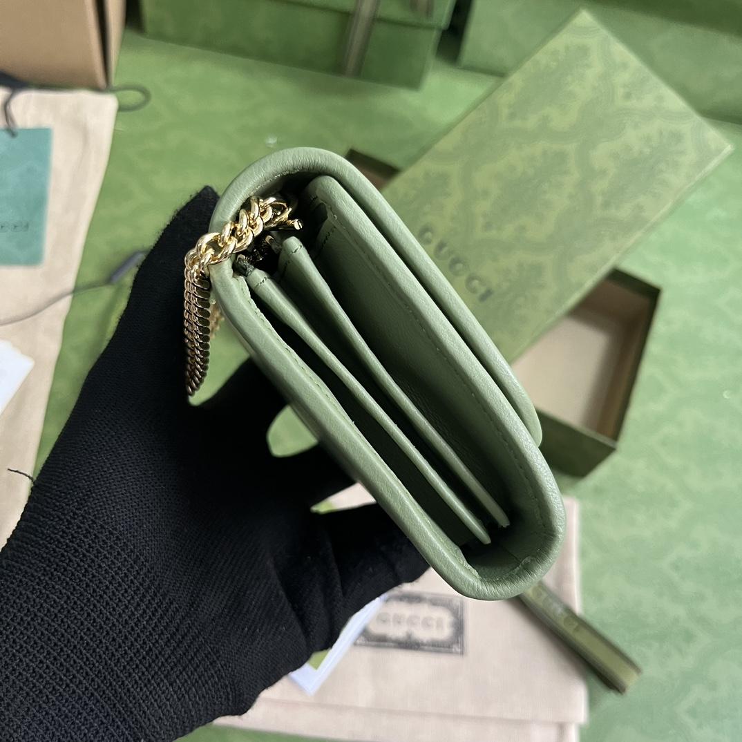 Gucci Blondie Medium Chain Wallet(12.5-11-2.5cm) - PerfectKickZ