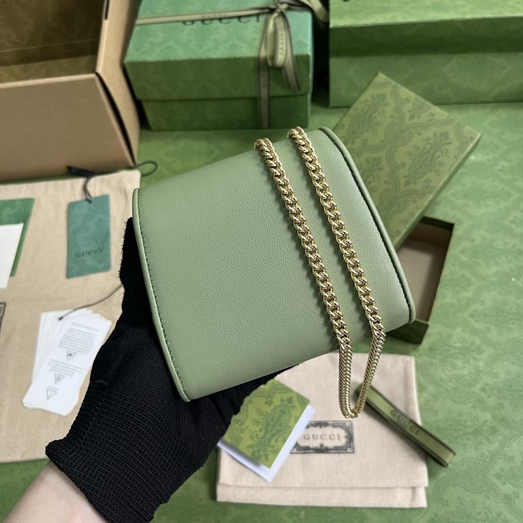 Gucci Blondie Medium Chain Wallet(12.5-11-2.5cm) - PerfectKickZ