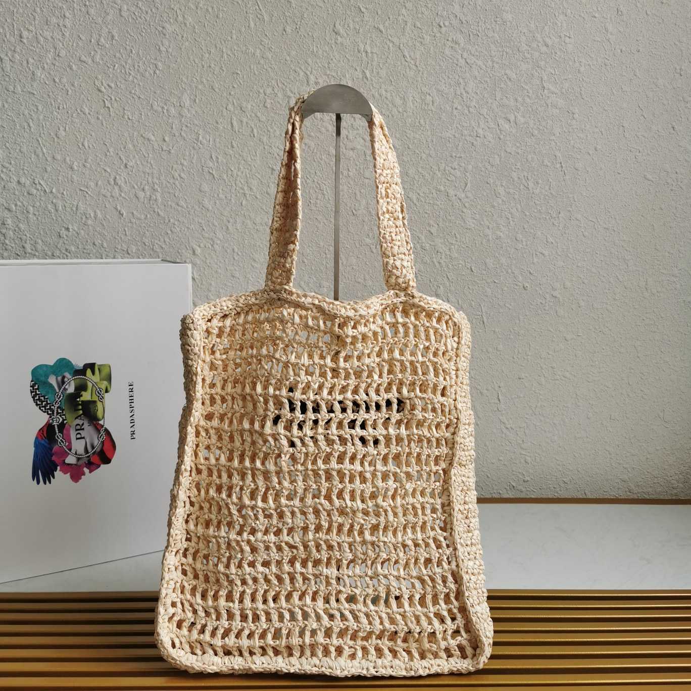 Prada Crochet Tote Bag - PerfectKickZ