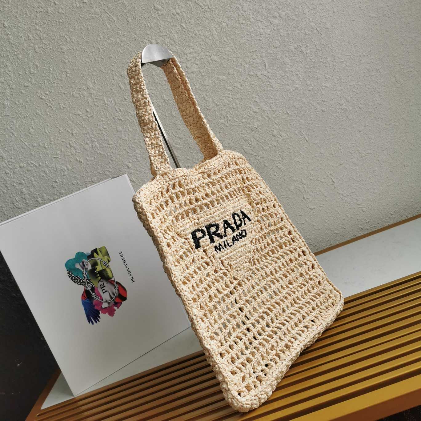 Prada Crochet Tote Bag - PerfectKickZ