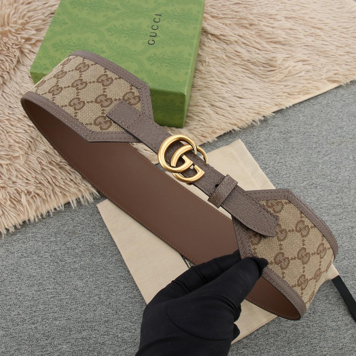 Gucci GG Marmont Wide Belt - PerfectKickZ