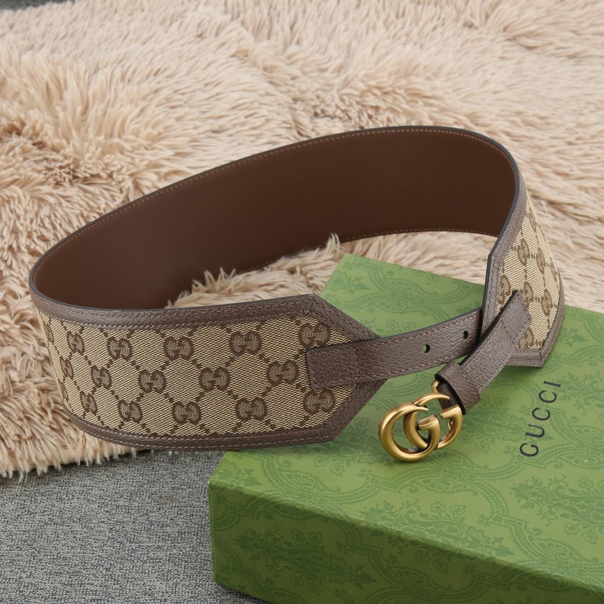 Gucci GG Marmont Wide Belt - PerfectKickZ
