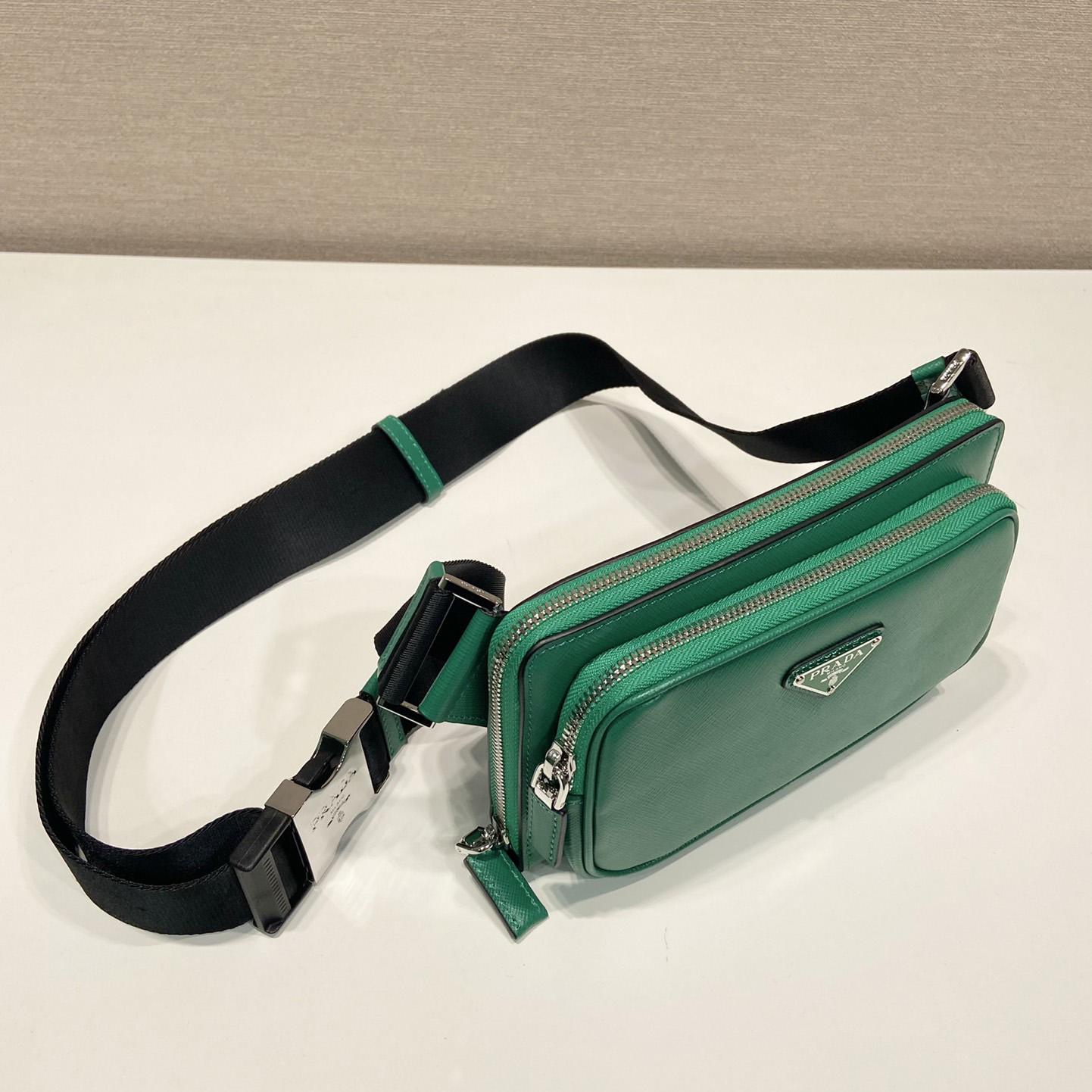 Prada Saffiano Leather Belt Bag - PerfectKickZ