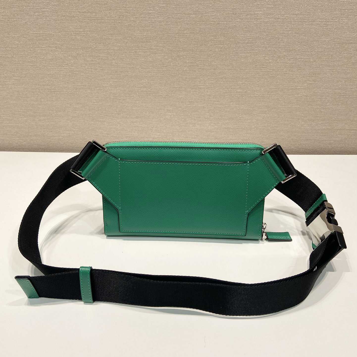 Prada Saffiano Leather Belt Bag - PerfectKickZ