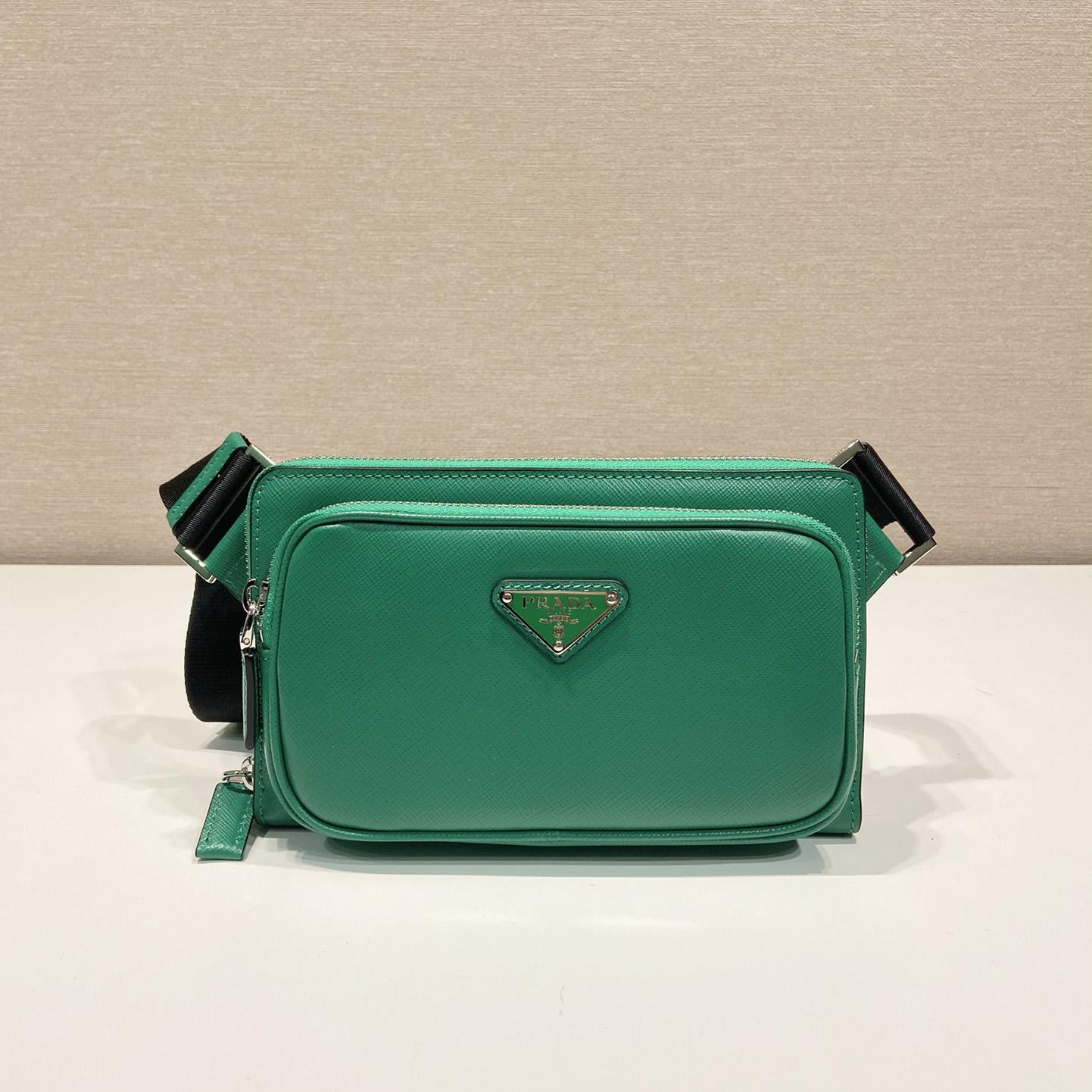 Prada Saffiano Leather Belt Bag - PerfectKickZ
