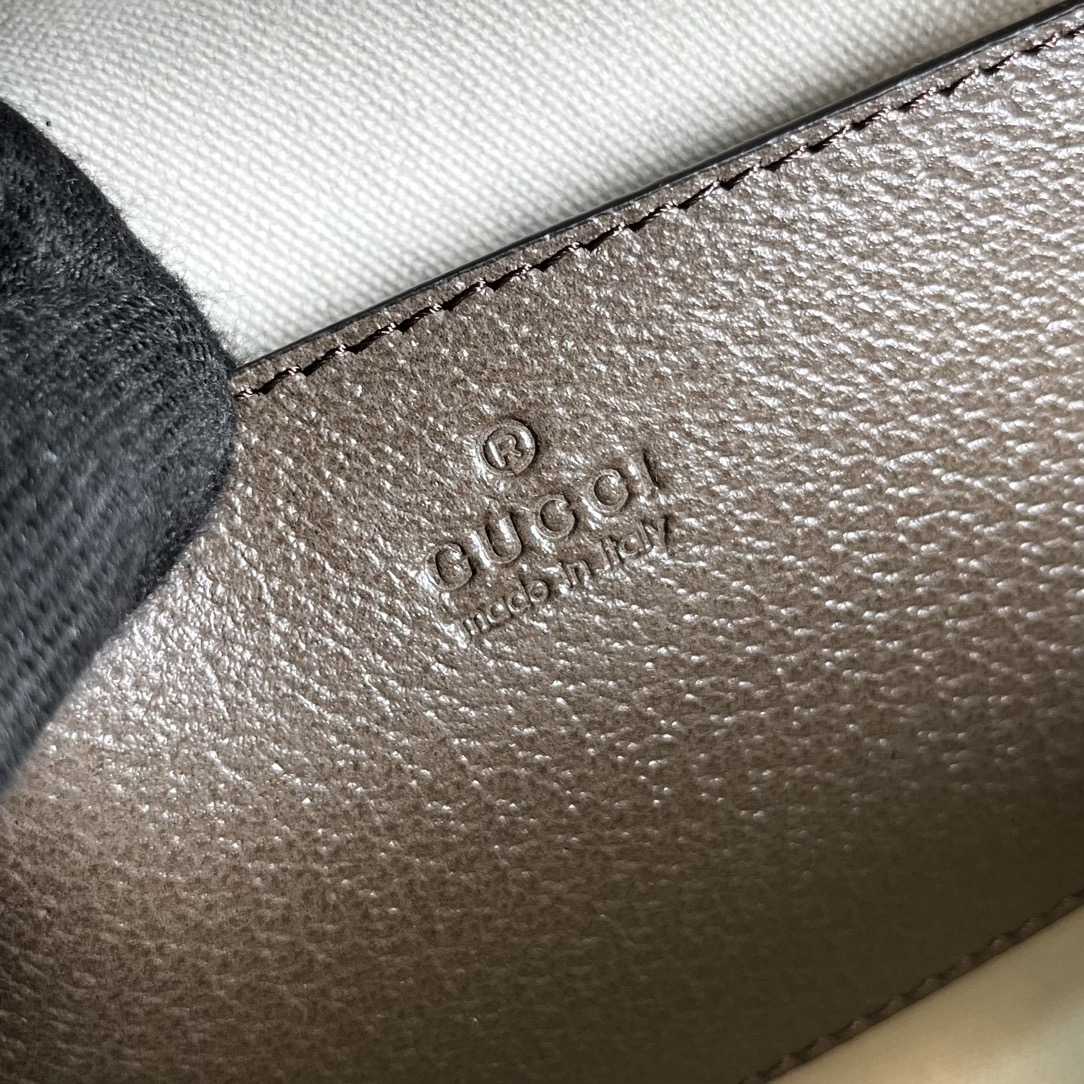 Gucci Ophidia Small Shoulder Bag With Web (24x 16x 7cm) - PerfectKickZ