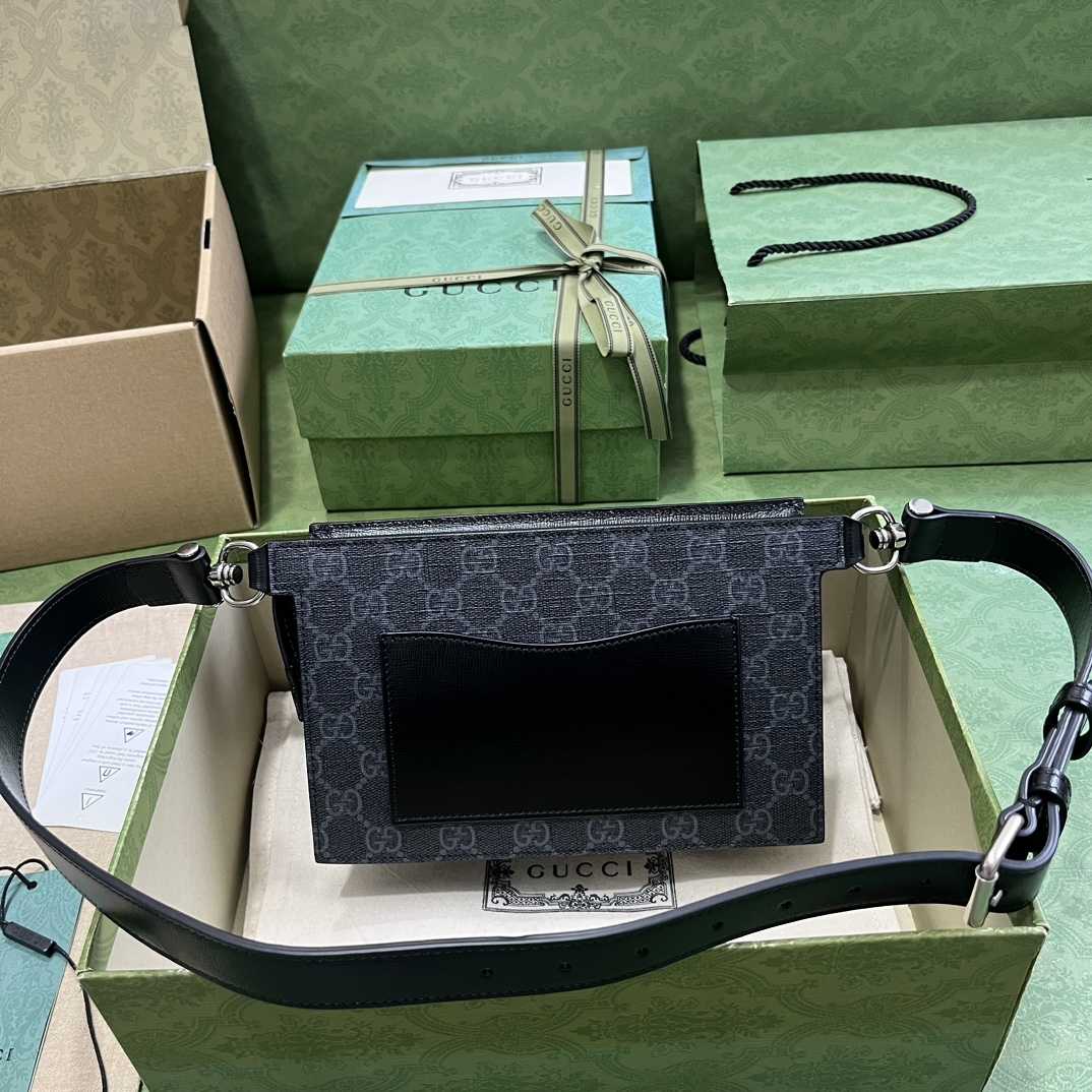 Gucci GG Belt Bag With Interlocking G (18-13-5cm) - PerfectKickZ