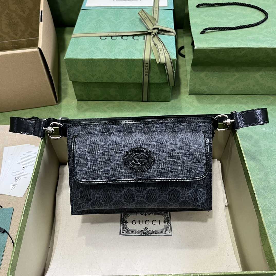 Gucci GG Belt Bag With Interlocking G (18-13-5cm) - PerfectKickZ
