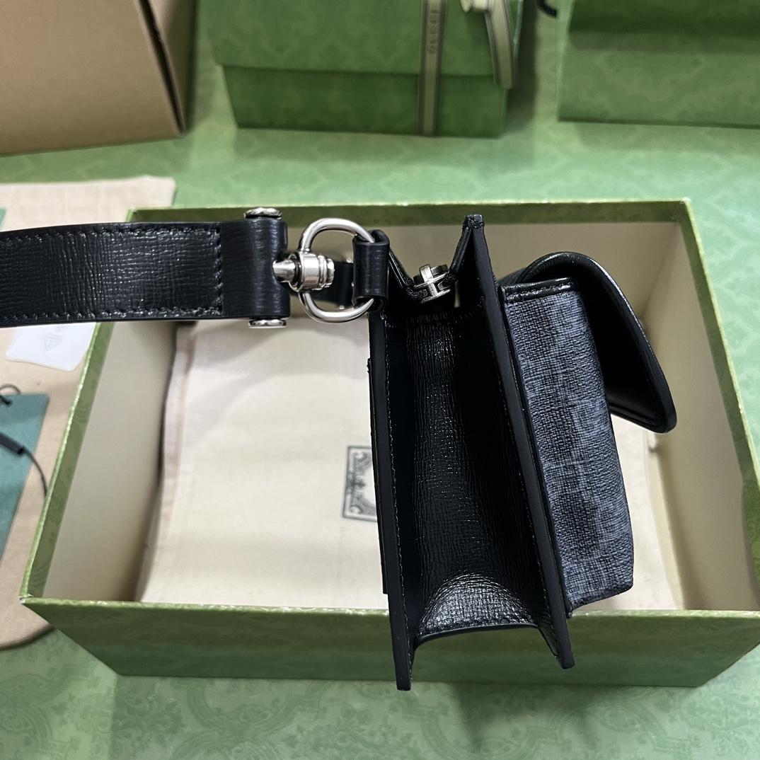 Gucci GG Belt Bag With Interlocking G (18-13-5cm) - PerfectKickZ