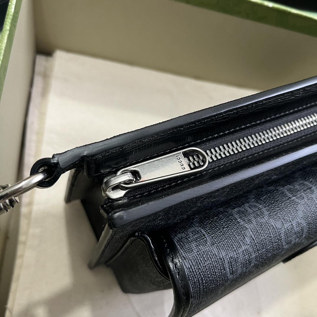 Gucci GG Belt Bag With Interlocking G (18-13-5cm) - 