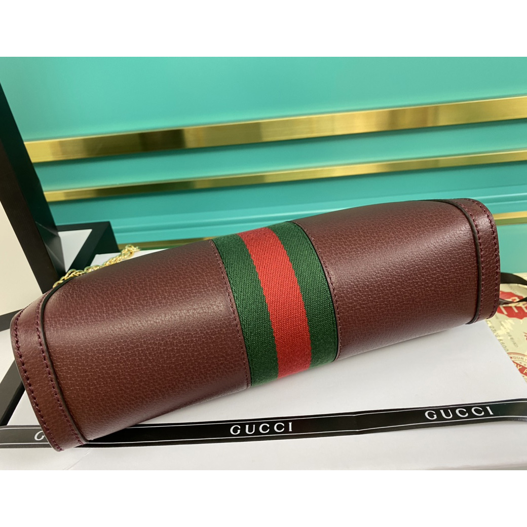 Gucci Ophidia GG Small Shoulder Bag  (26-17-8cm) - PerfectKickZ