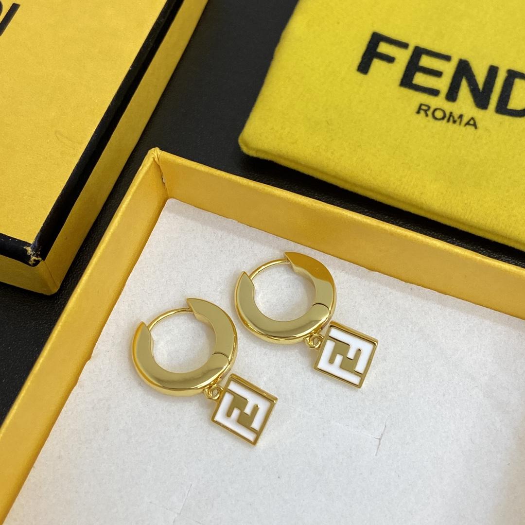 Fendi Forever Fendi Earrings - PerfectKickZ