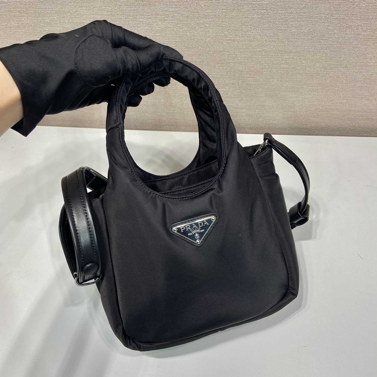 Prada Soft Padded Re-Nylon Mini-bag - PerfectKickZ