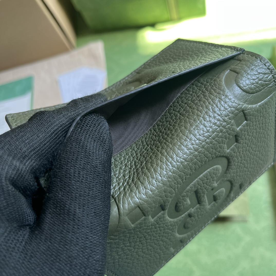 Gucci Jumbo GG Card Case - PerfectKickZ