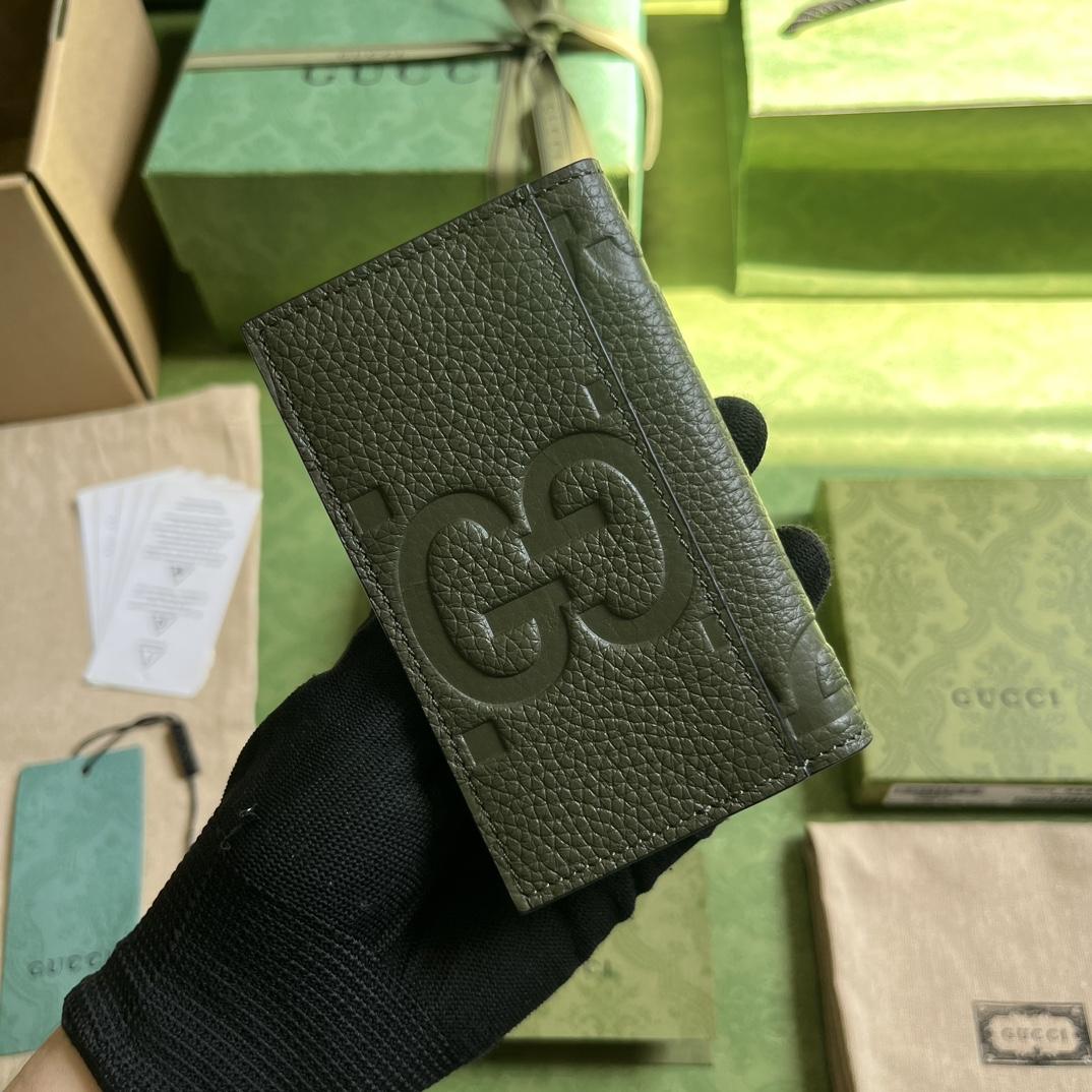 Gucci Jumbo GG Card Case - 