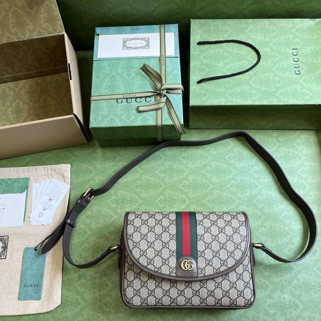 Gucci Ophidia Messenger Bag  (27-20-7cm) - PerfectKickZ