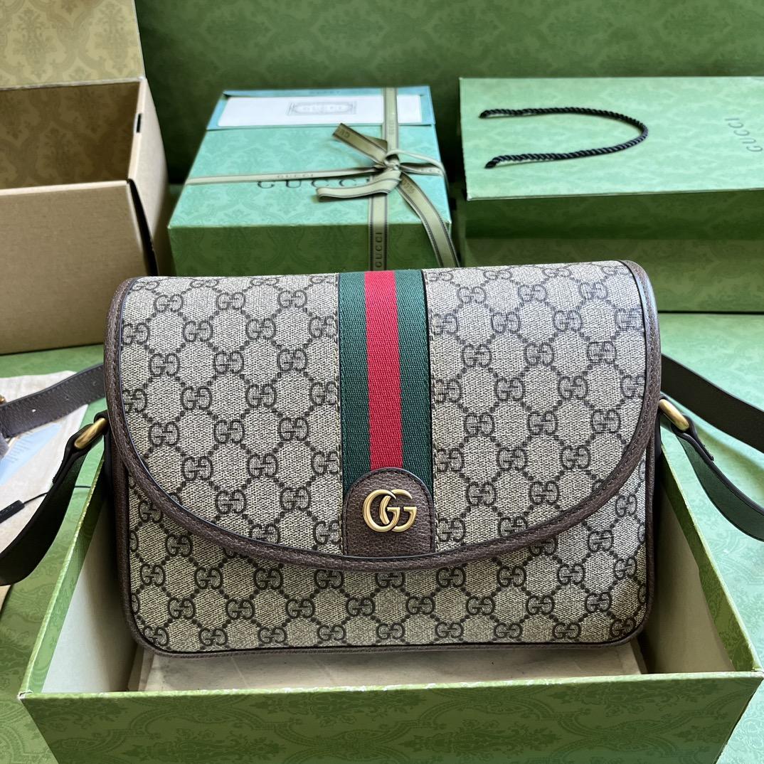 Gucci Ophidia Messenger Bag  (27-20-7cm) - PerfectKickZ
