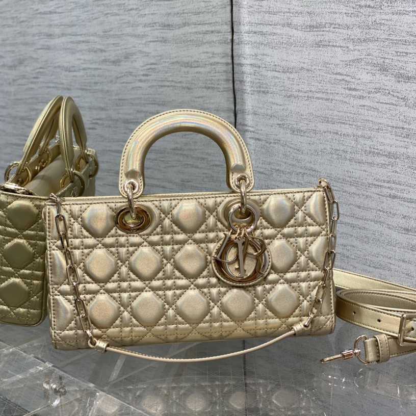 Dior Medium Dior Or Lady D-joy Bag - PerfectKickZ