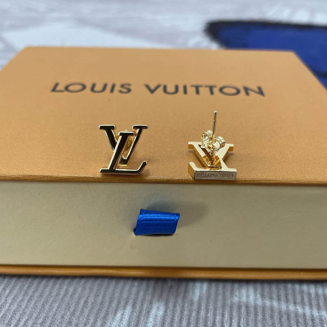 Louis Vuitton LV Iconic Enamel Earrings    - PerfectKickZ