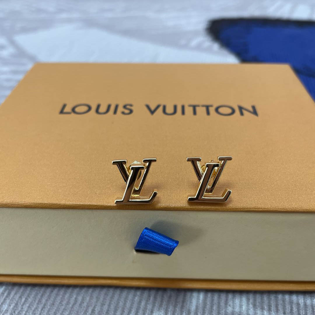 Louis Vuitton LV Iconic Enamel Earrings    - PerfectKickZ