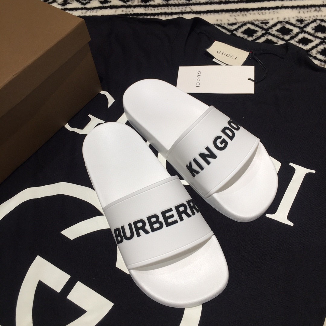 Burberry Women's Kingdom Slide Sandals - PerfectKickZ