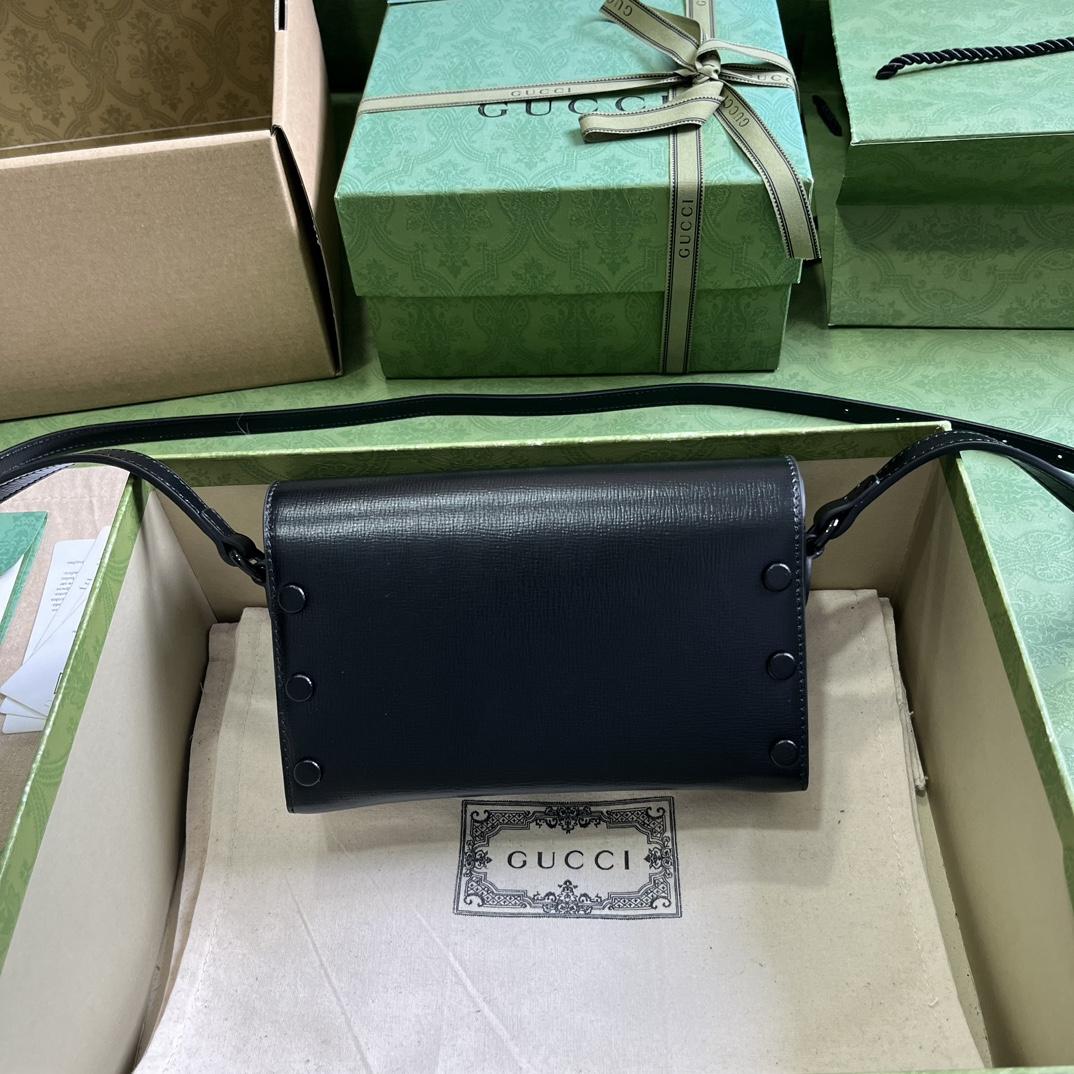 Gucci Horsebit 1955 Mini Bag(18-12-5cm) - PerfectKickZ