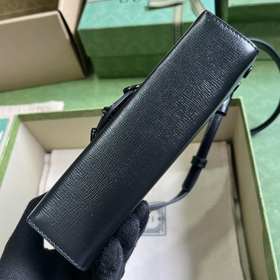 Gucci Horsebit 1955 Mini Bag(18-12-5cm) - PerfectKickZ
