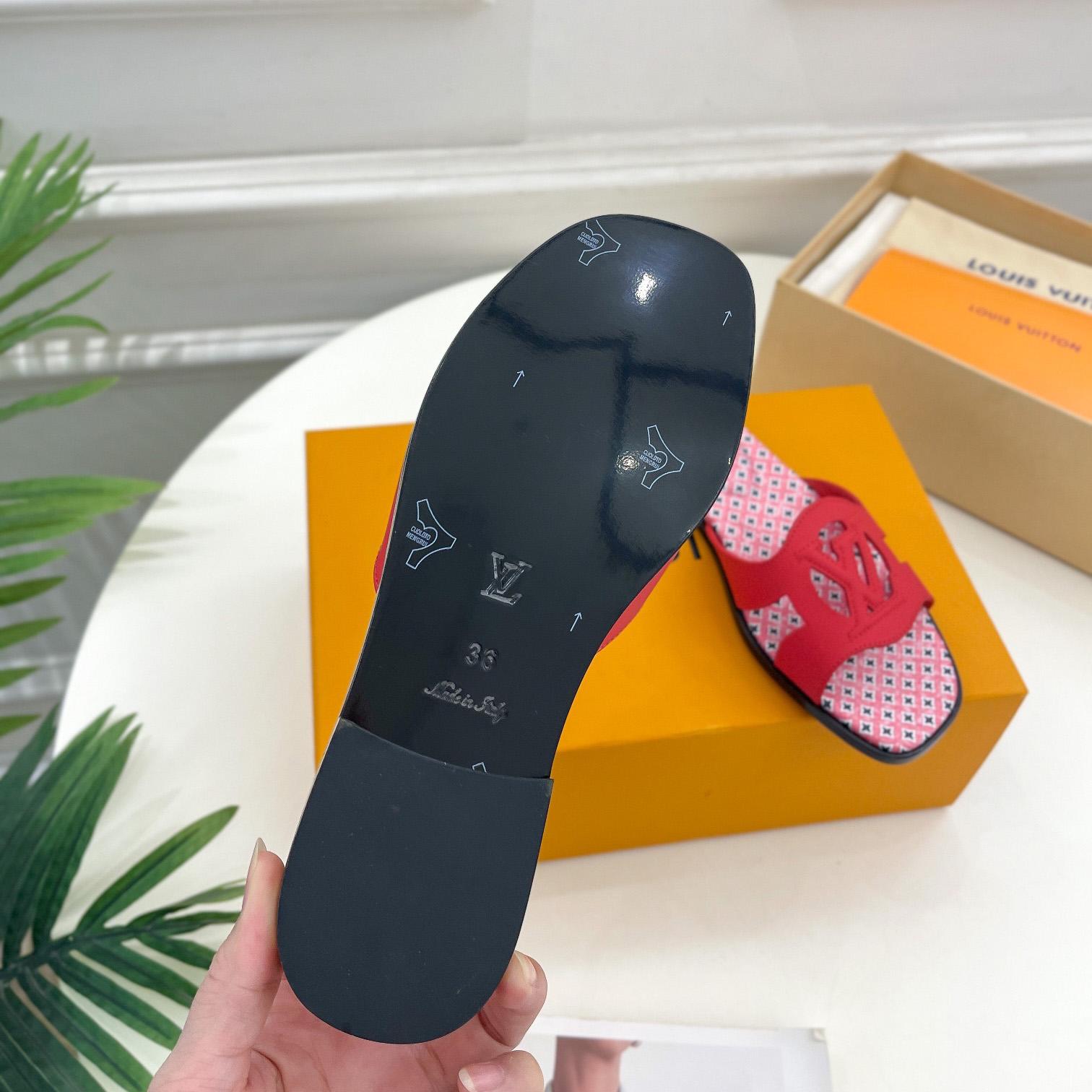 Louis Vuitton LV Isola Flat Mule - PerfectKickZ