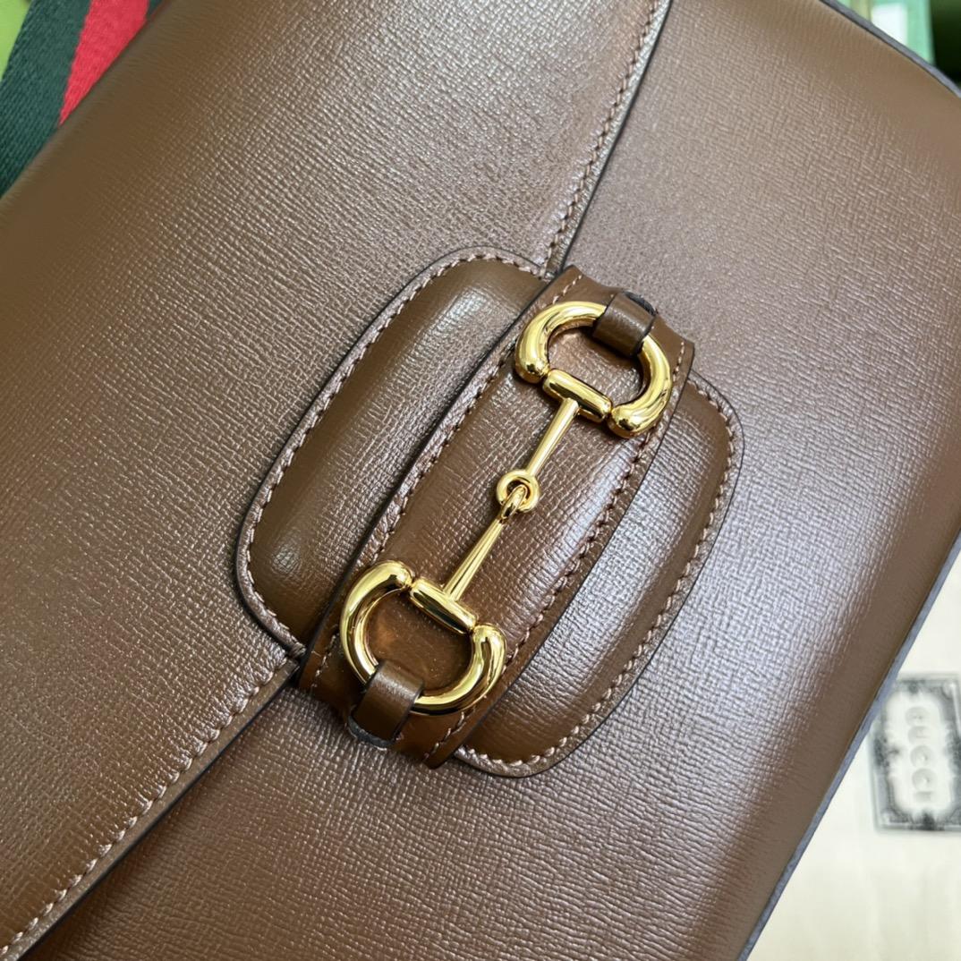 Gucci Horsebit 1955 Mini Bag(30*21*7.5cm)   - PerfectKickZ
