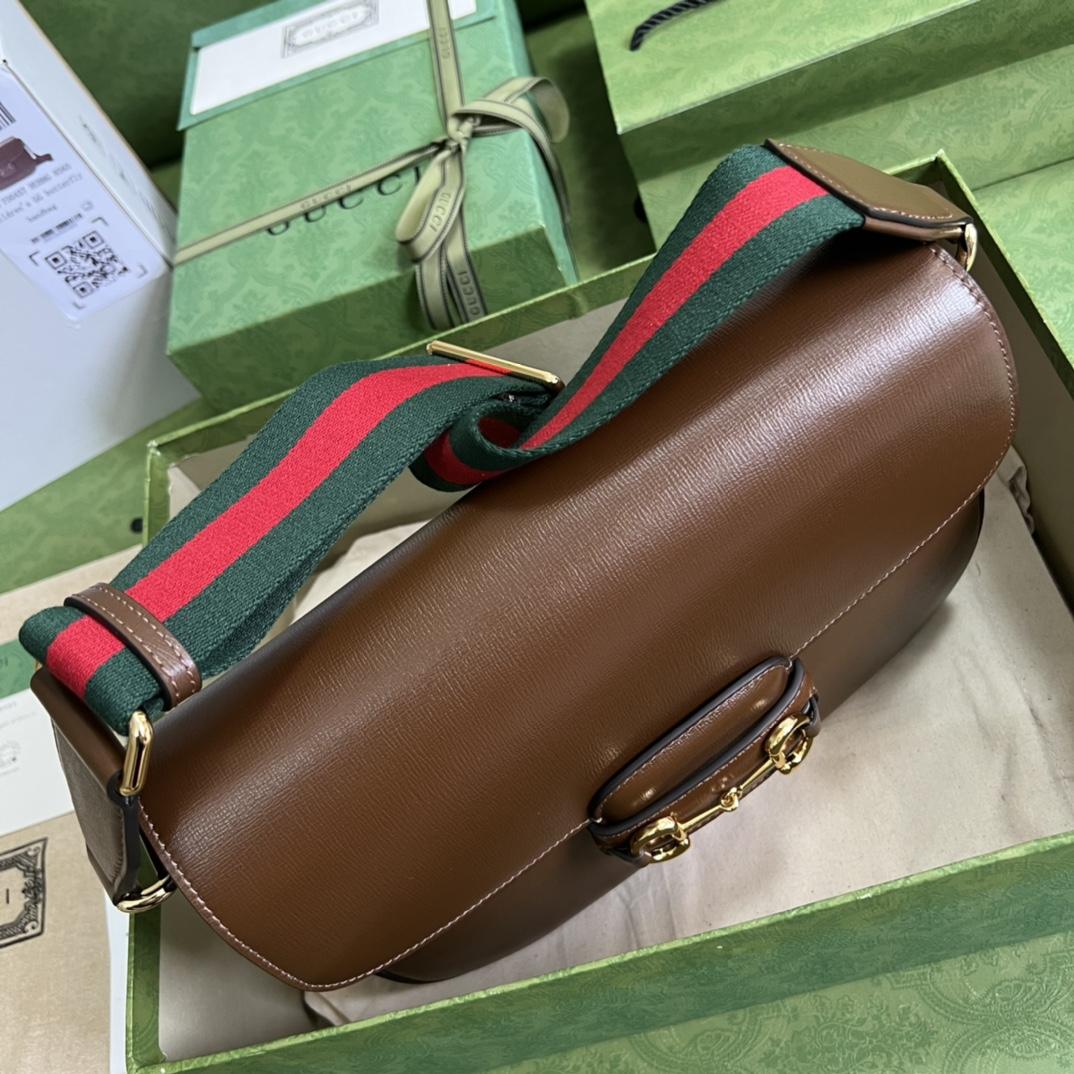 Gucci Horsebit 1955 Mini Bag(30*21*7.5cm)   - PerfectKickZ