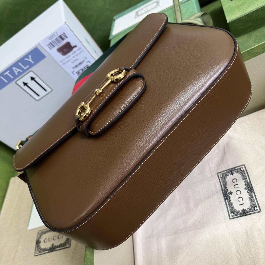Gucci Horsebit 1955 Mini Bag(30*21*7.5cm)   - PerfectKickZ