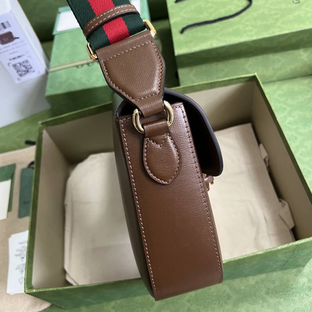Gucci Horsebit 1955 Mini Bag(30*21*7.5cm)   - PerfectKickZ