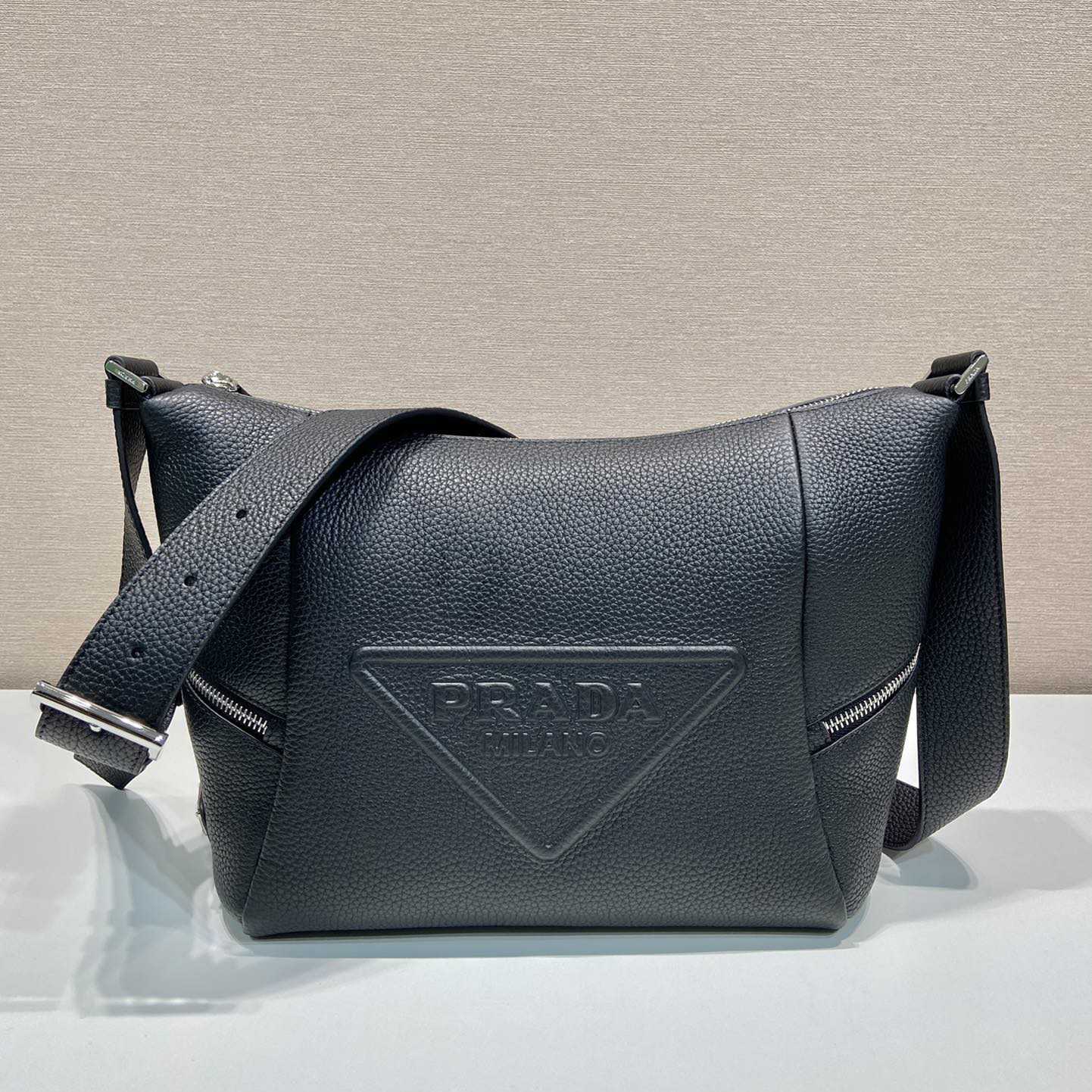 Prada Leather Bag With Shoulder strap - PerfectKickZ