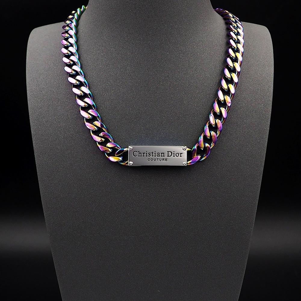 Dior Couture Chain Link Necklace  - PerfectKickZ