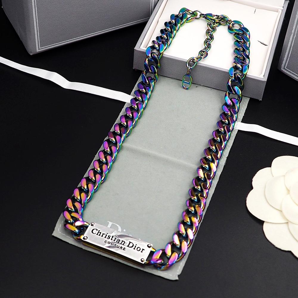 Dior Couture Chain Link Necklace  - PerfectKickZ