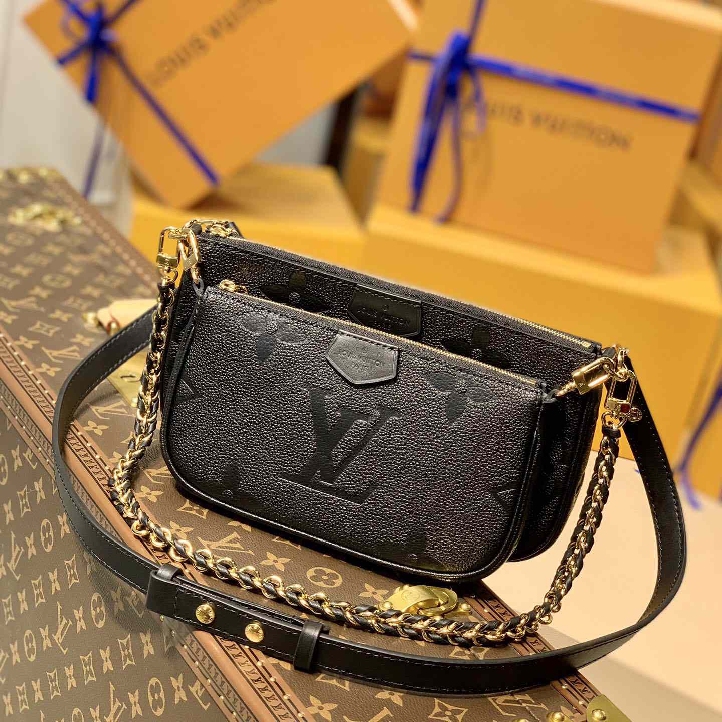 Louis Vuitton Multi Pochette Accessoires   (24 x 13.5 x 4cm) M57631 - PerfectKickZ