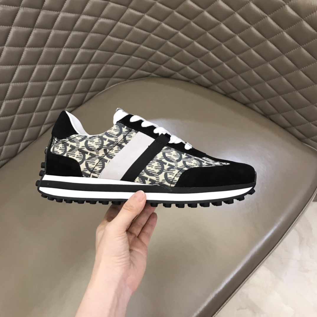 Ferragamo Fabric low-top Sneakers - PerfectKickZ