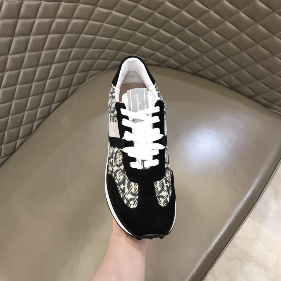 Ferragamo Fabric low-top Sneakers - PerfectKickZ