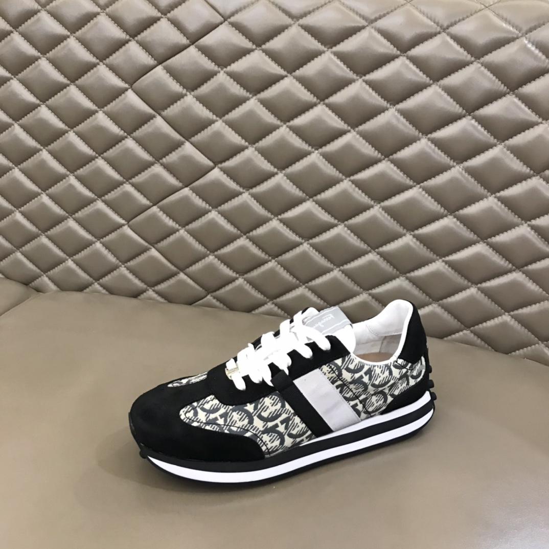 Ferragamo Fabric low-top Sneakers - PerfectKickZ
