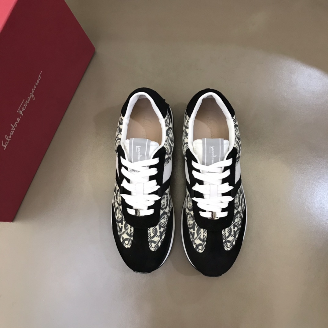 Ferragamo Fabric low-top Sneakers - PerfectKickZ