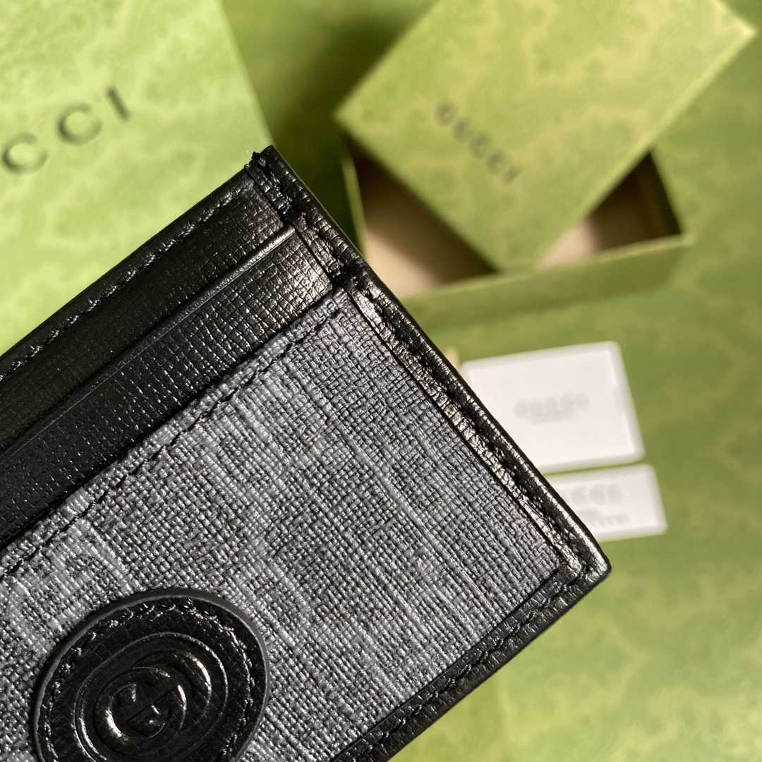 Gucci Card Case With Interlocking G (10*7cm) - PerfectKickZ