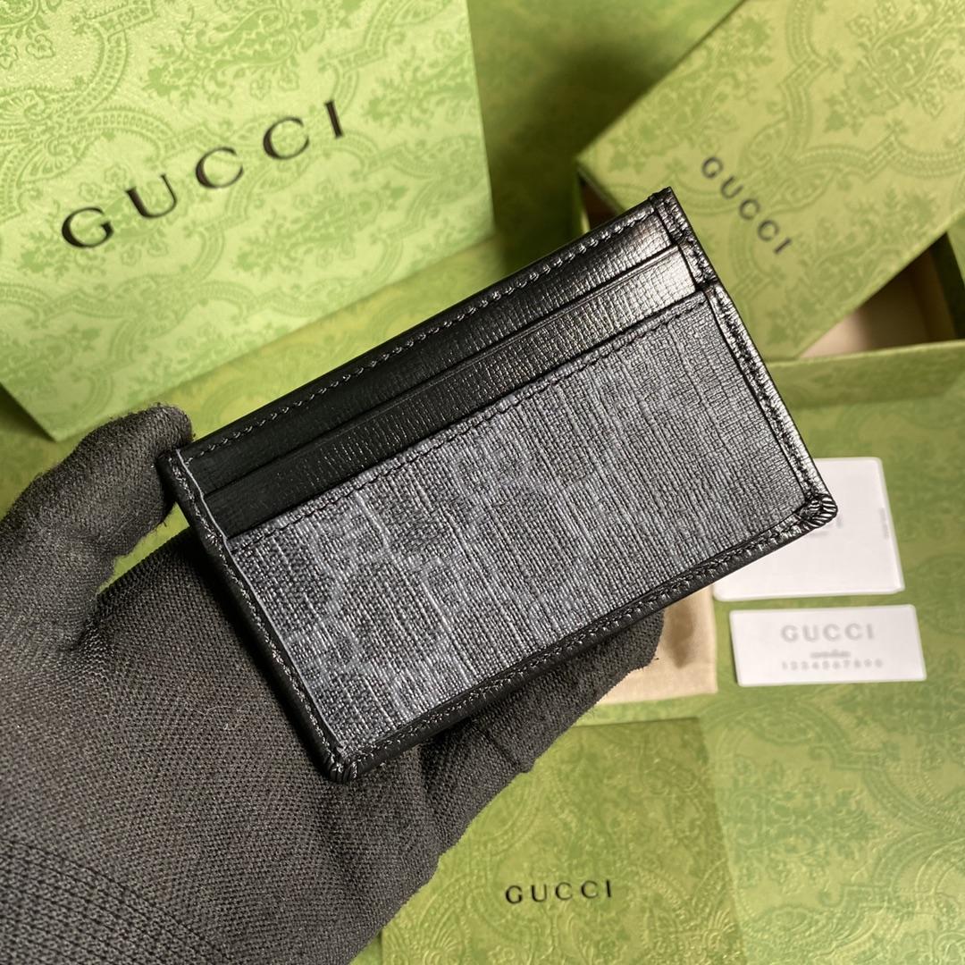 Gucci Card Case With Interlocking G (10*7cm) - PerfectKickZ