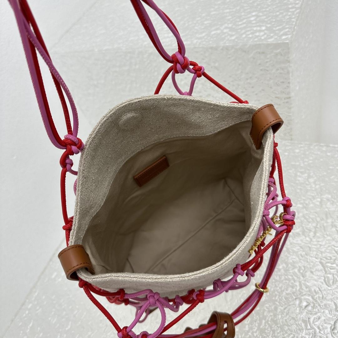 Jacquemus Le Petit Filet Pralu Tote Bag (10x27x21cm) - PerfectKickZ