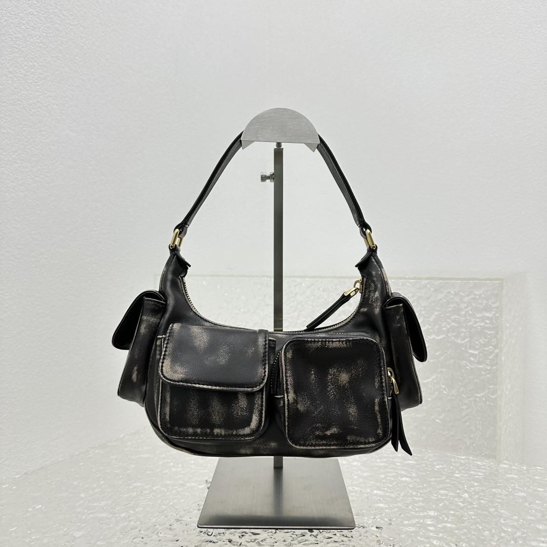Miu Miu Nappa Leather Hobo Bag - PerfectKickZ