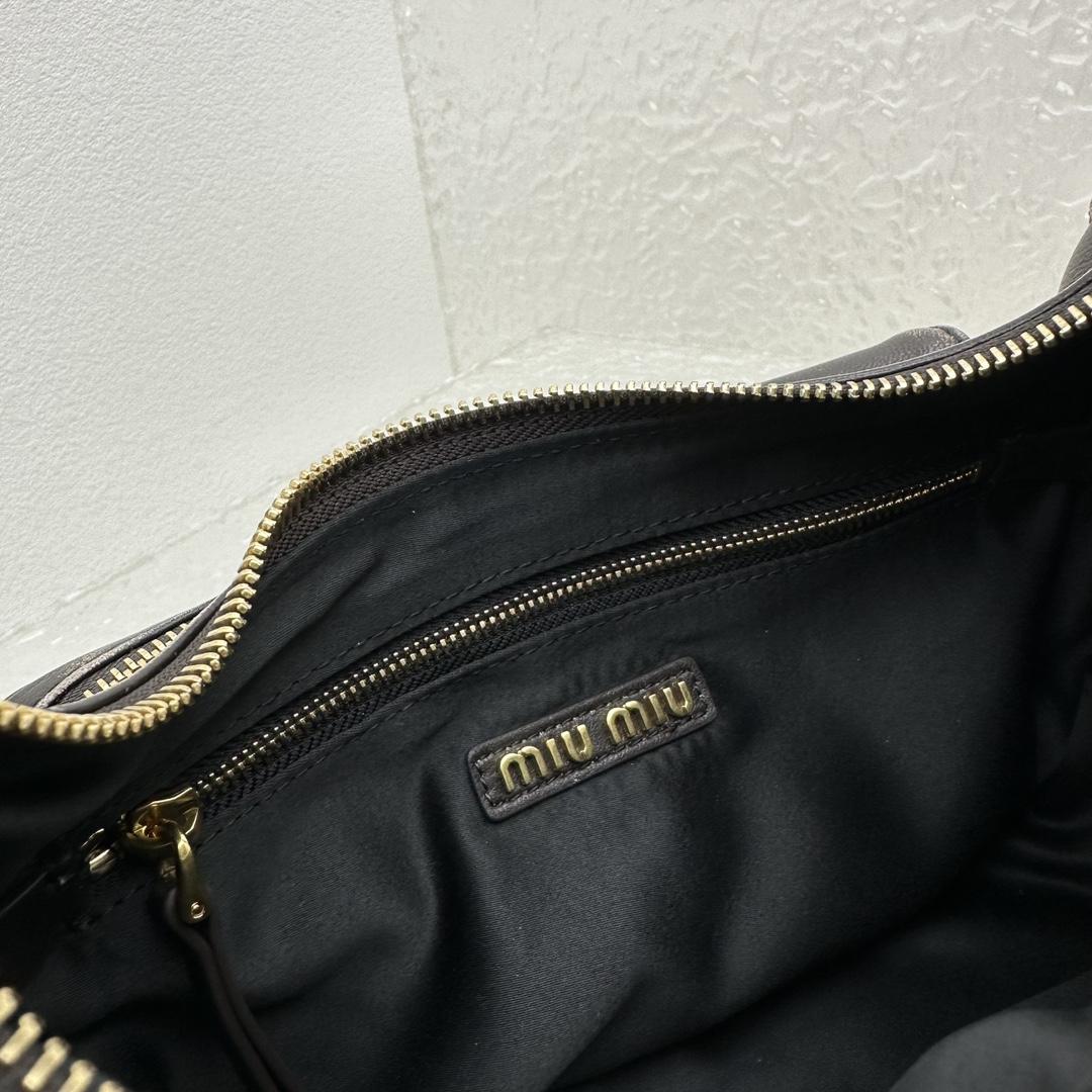 Miu Miu Nappa Leather Hobo Bag - PerfectKickZ