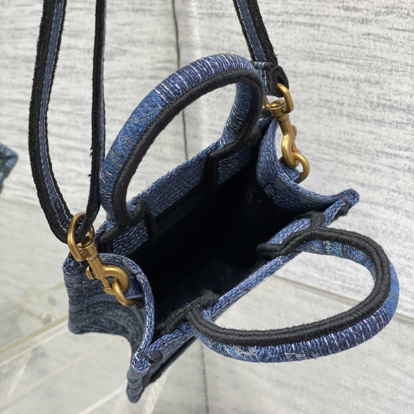 Dior Mini Dior Book Tote Phone Bag - PerfectKickZ