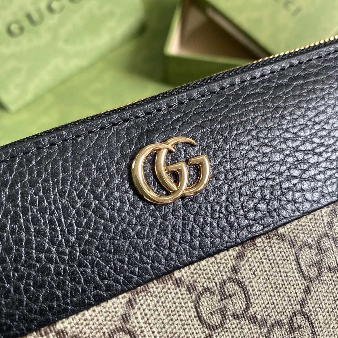 Gucci GG Marmont Zip Around Wallet(19-10-3.5cm)    - 