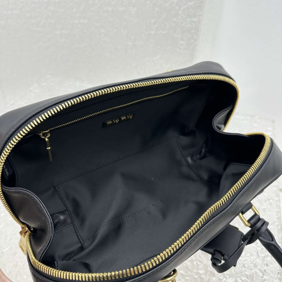 Miu Miu Arcadie Matelassé Nappa Leather Bag - PerfectKickZ